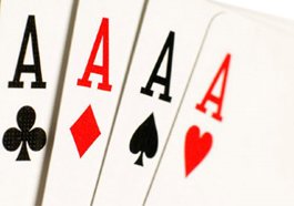 hand of four aces image